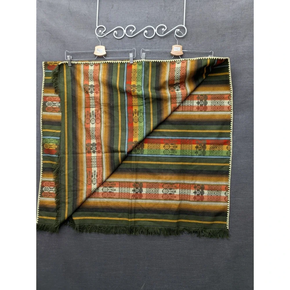 Woven Tapestry Dream Catcher Wall Hanging Saddle Blanket Decorative Scarf Throw